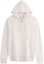Order 卡尔文克莱因 刺绣标志拉链连帽卫衣 牛奶白色 40QM434-67U