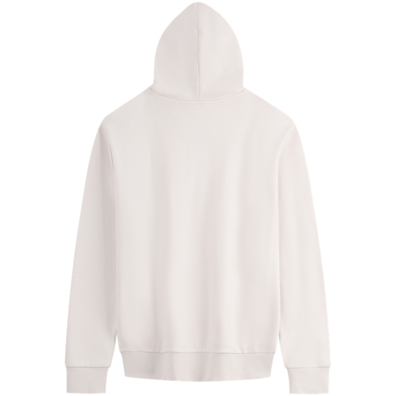 Shop 卡尔文克莱因 刺绣标志拉链连帽卫衣 牛奶白色 40QM434-67U