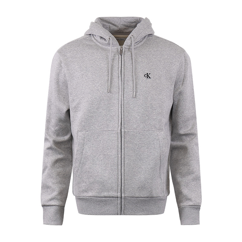 Purchase Calvin Klein Hoodie Zip-Up Logo Sulam Fleece. 40QM434