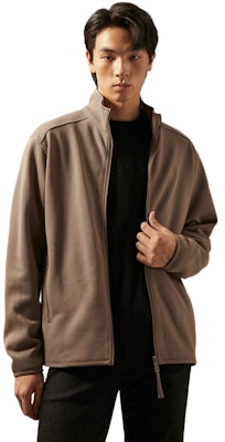 CALVIN KLEIN Embroidered Zip-Up Knit Fleece Jacket Casual Commuter Style J327098 Purchase CALVIN KLEIN Embroidered Zip-Up Knit Fleece Jacket Casual Commuter Style J327098