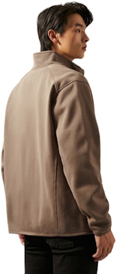 CALVIN KLEIN Embroidered Zip-Up Knit Fleece Jacket Casual Commuter Style J327098 Details for CALVIN KLEIN Embroidered Zip-Up Knit Fleece Jacket Casual Commuter Style J327098