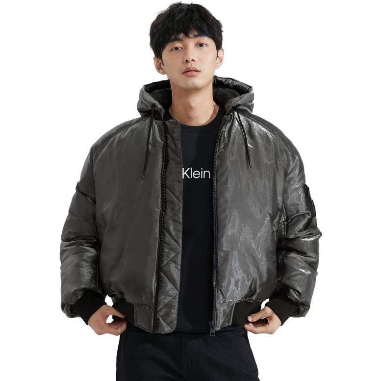 Calvin Klein  Fashion Glossy Padded Hooded Jacket Casual Style. J324079 圖 3