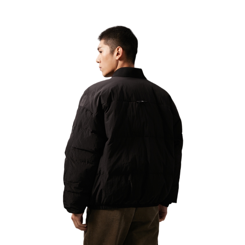 CALVIN KLEIN  Grid Pattern Down Jacket with Baseball Collar. J327314 圖 5