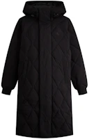 Calvin Klein Hooded Long Down Jacket Quilted Design Winter Wear J324340 Calvin Klein Hooded Long Down Jacket Quilted Design Winter Wear J324340