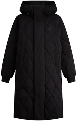 Calvin Klein Jaket Musim Dingin Panjang Berkerudung Desain Quilted J324340 Buy Calvin Klein Jaket Musim Dingin Panjang Berkerudung Desain Quilted J324340