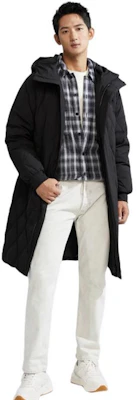 Calvin Klein Jaket Musim Dingin Panjang Berkerudung Desain Quilted J324340 Shop Calvin Klein Jaket Musim Dingin Panjang Berkerudung Desain Quilted J324340