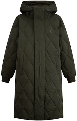 Calvin Klein Jaket Musim Dingin Panjang Berkerudung Desain Quilted J324340 Purchase Calvin Klein Jaket Musim Dingin Panjang Berkerudung Desain Quilted J324340