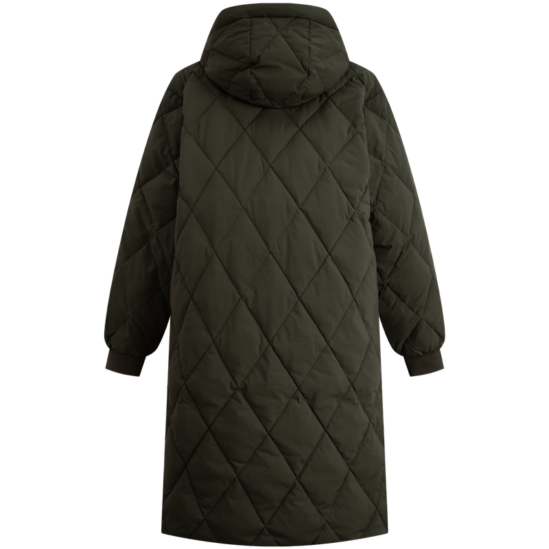 Calvin Klein  Hooded Long Down Jacket Quilted Design Winter Wear J324340 圖 6