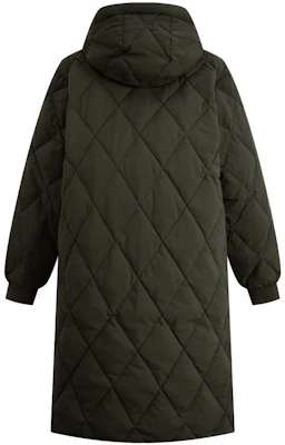 Calvin Klein Jaket Musim Dingin Panjang Berkerudung Desain Quilted J324340 Details for Calvin Klein Jaket Musim Dingin Panjang Berkerudung Desain Quilted J324340