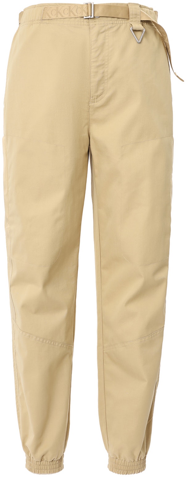 calvin-klein-khaki-jogger-cargo-pants-casual-versatile-style-j324999-pf-2