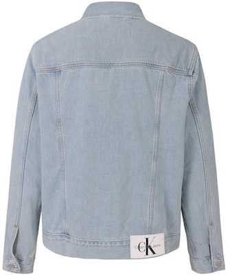 Calvin Klein Light Blue Pocket Logo Denim Jacket J30J320542-1AA Lookbook Calvin Klein Light Blue Pocket Logo Denim Jacket J30J320542-1AA