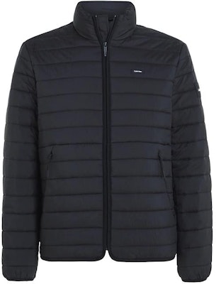 Calvin Klein Lightweight Packable Puffer Jacket Black with Logo K10K112362-BEH Buy Calvin Klein Lightweight Packable Puffer Jacket Black with Logo K10K112362-BEH