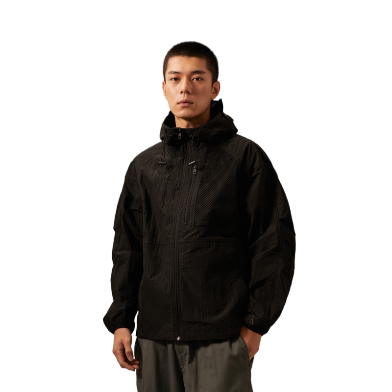 Shop Calvin Klein  Lightweight UV-Protection Outdoor Sports Hooded Jacket. J325882