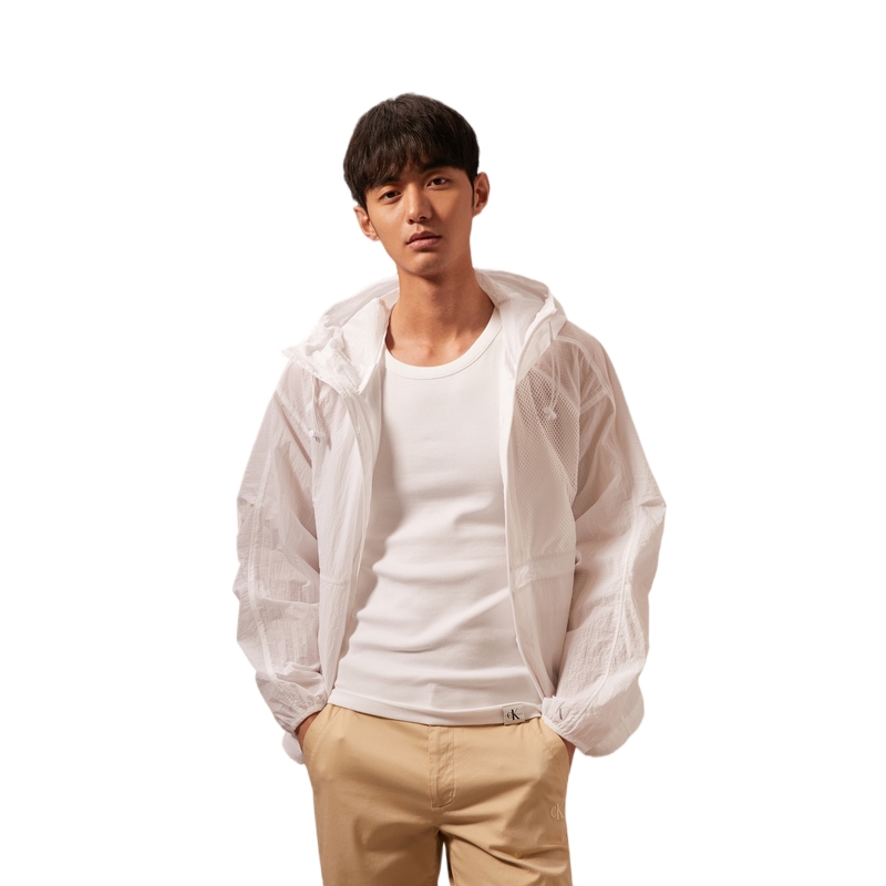 Cheap Calvin Klein  Lightweight UV-Protection Outdoor Sports Hooded Jacket. J325882