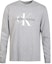 Buy Camiseta Calvin Klein Logo Print de Manga Larga y Cuello Redondo Casual. 41VM882