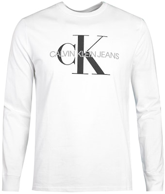 卡尔文·克莱因LOGO印花圆领长袖休闲T恤 41VM882 Purchase 卡尔文·克莱因LOGO印花圆领长袖休闲T恤 41VM882