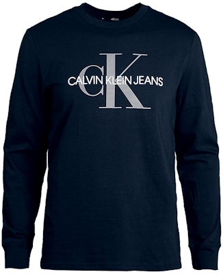 卡尔文·克莱因LOGO印花圆领长袖休闲T恤 41VM882 Details for 卡尔文·克莱因LOGO印花圆领长袖休闲T恤 41VM882