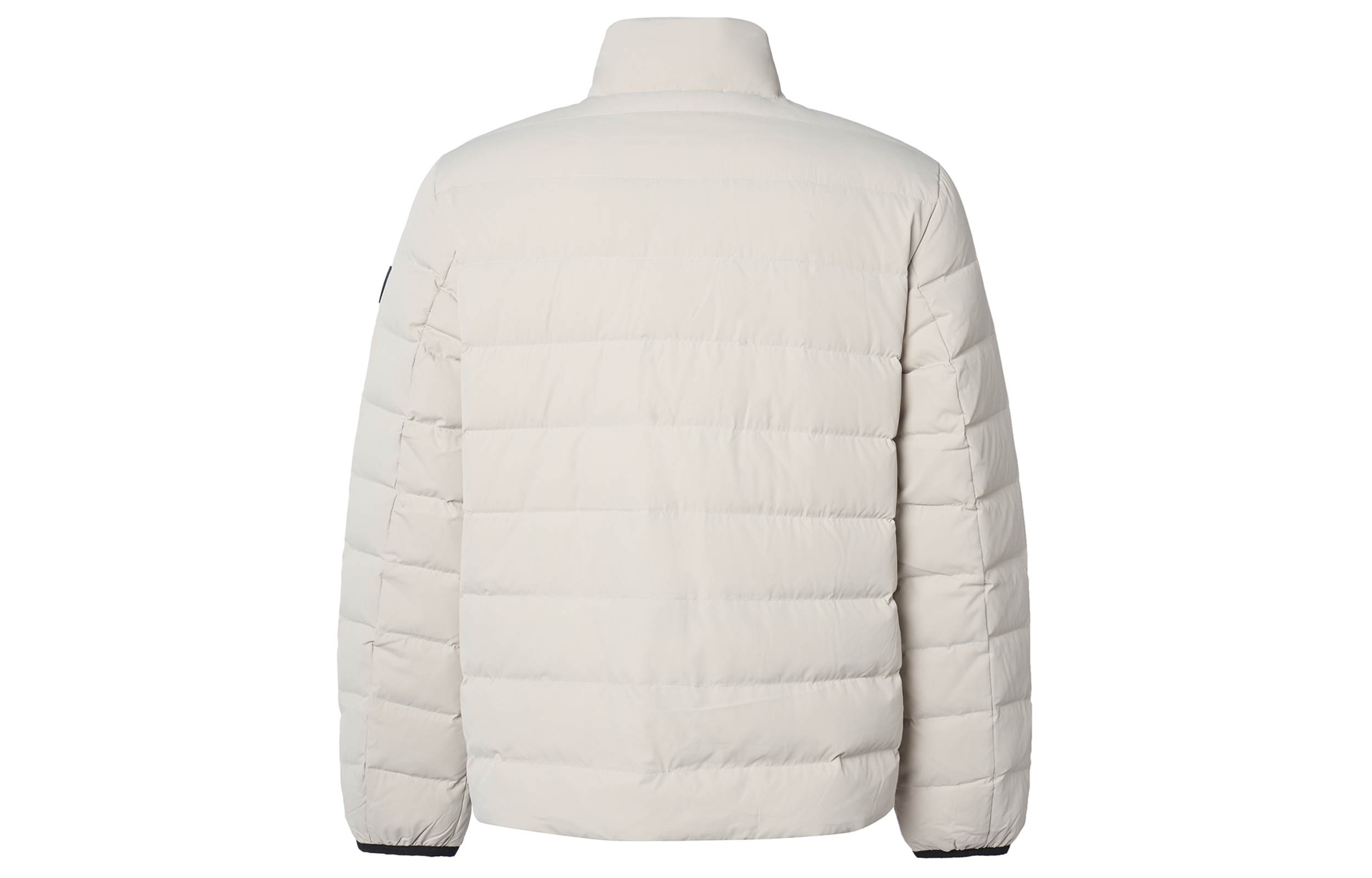 CALVIN KLEIN  Logo Print Down Jacket with Grid Pattern - Fall/Winter Collection J324905 圖 4