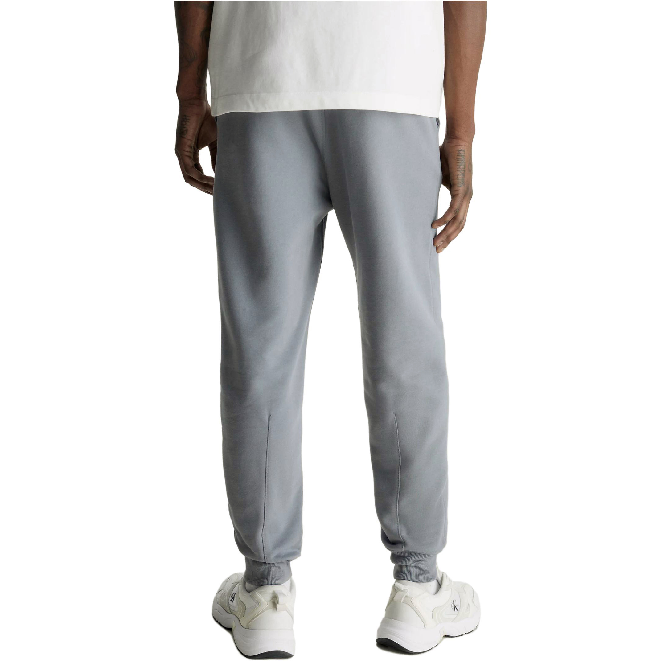 Details for Calvin Klein Pantalones Jogger de Punto Gris con Logo Impreso. J30J322484-PN6