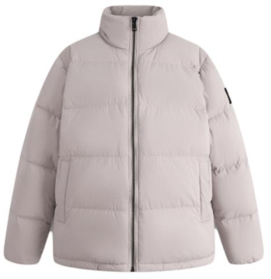 CALVIN KLEIN Logo Print Puffer Jacket Alghini Grey - Warm & Casual. J323229-PEE Order CALVIN KLEIN Logo Print Puffer Jacket Alghini Grey - Warm & Casual. J323229-PEE