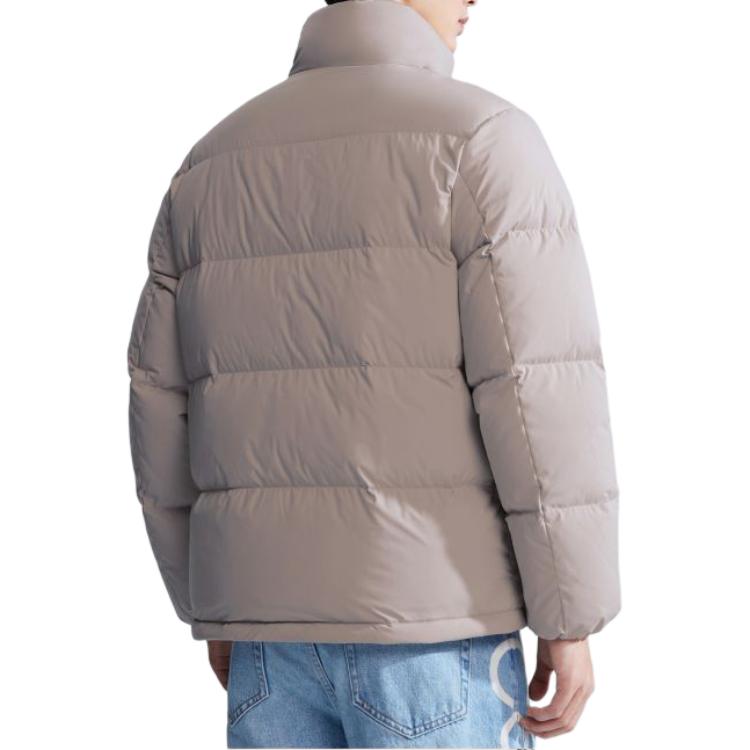 Purchase 卡尔文克莱恩标志印花羽绒服 Alghini 灰色 - 保暖休闲款. J323229-PEE