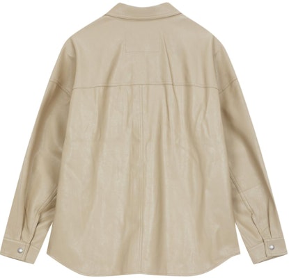 Calvin Klein Minimalist Beige Long-Sleeve Casual Jacket. J325010-PED Lookbook Calvin Klein Minimalist Beige Long-Sleeve Casual Jacket. J325010-PED