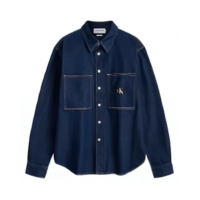 Calvin Klein Minimalist Cotton Denim Shirt J324791