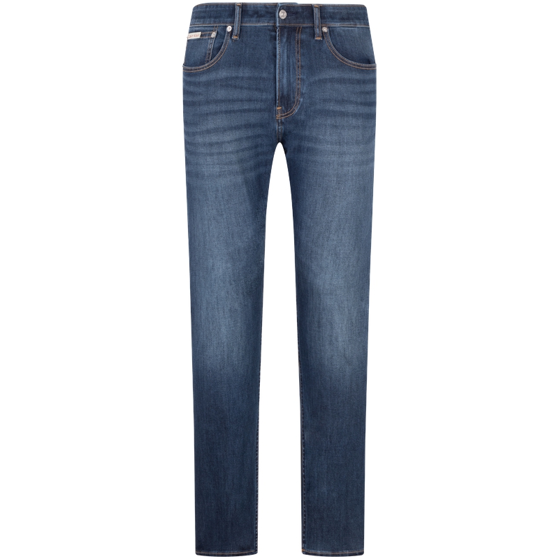 Calvin Klein  Moisture-Wicking Stretch Tapered Denim Jeans Blue J326410 圖 2
