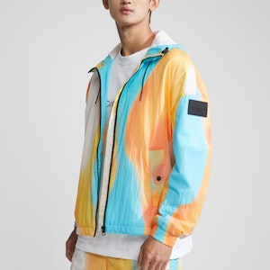 Calvin Klein Chaqueta Multicolor con Capucha y Cremallera Primavera Otoño. J323472-0K9 Details for Calvin Klein Chaqueta Multicolor con Capucha y Cremallera Primavera Otoño. J323472-0K9