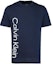 Order Calvin Klein Baju-T Lengan Pendek Logo Navy Kasual 00GMS2K124-2ZO