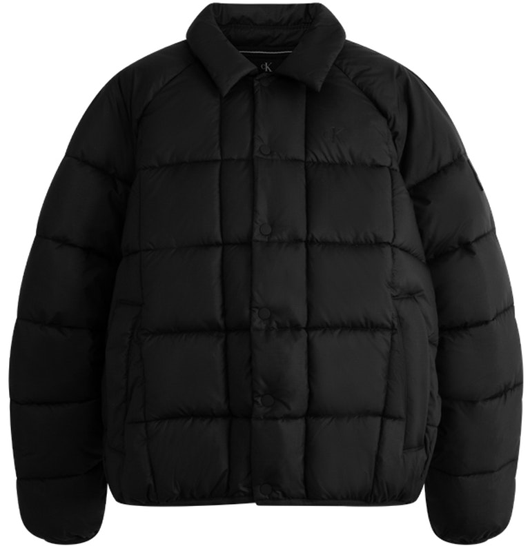 calvin-klein-quilted-checkered-print-button-up-jacket-space-black-j324058-beh
