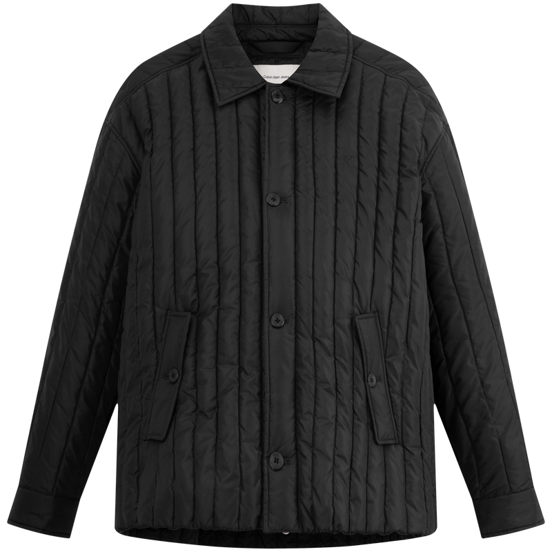 Calvin Klein  Quilted Waterproof Button-Up Collar Jacket J326906