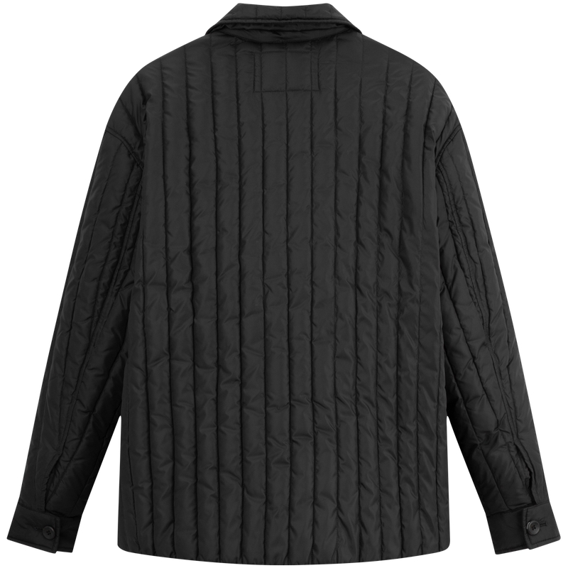 Lookbook Calvin Klein 男士防水菱格纹纽扣立领夹克 J326906