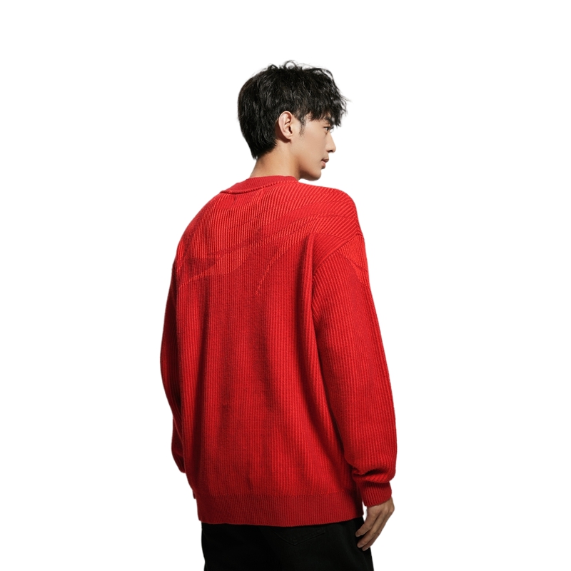 Purchase Calvin Klein Sweater Corak Jacquard Naga Merah J324911