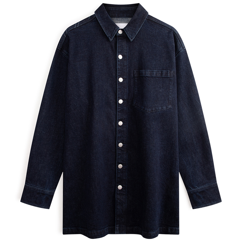 Calvin Klein  Retro Classic Denim Jacket Dragon Print Deep Blue J324908