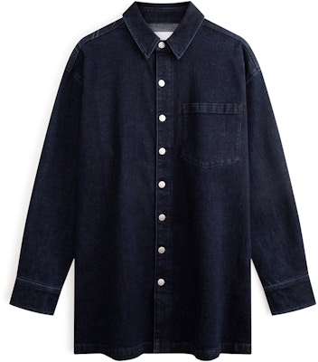 Calvin Klein Jaket Denim Retro Classic Cetakan Naga Biru Gelap J324908 Buy Calvin Klein Jaket Denim Retro Classic Cetakan Naga Biru Gelap J324908