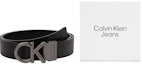 Order Calvin Klein Reversible Leather Belt Space Black 3.4cm HC0776