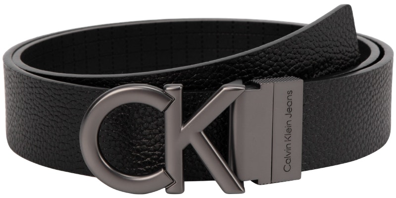 Calvin Klein Reversible Leather Belt Space Black 3.4cm HC0776 Lookbook Calvin Klein Reversible Leather Belt Space Black 3.4cm HC0776