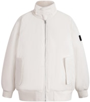 CALVIN KLEIN Reversible Sherpa Jacket Casual Commuter Coat Off-White J324123YBI CALVIN KLEIN Reversible Sherpa Jacket Casual Commuter Coat Off-White J324123YBI