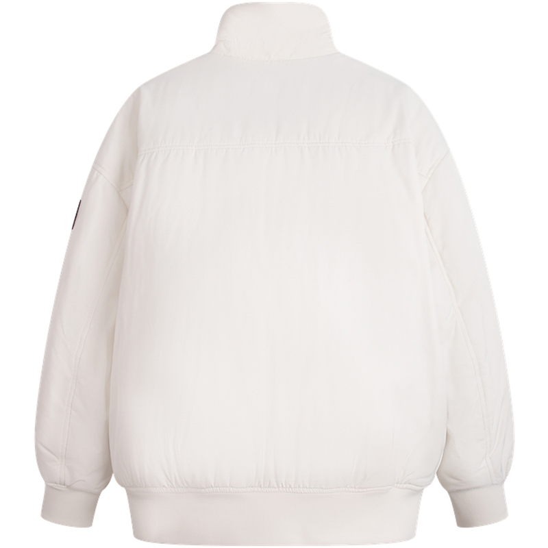 Lookbook CALVIN KLEIN  Reversible Sherpa Jacket Casual Commuter Coat Off-White J324123YBI