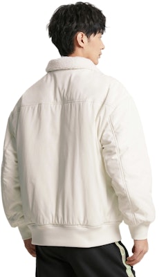 CALVIN KLEIN Reversible Sherpa Jacket Casual Commuter Coat Off-White J324123YBI Purchase CALVIN KLEIN Reversible Sherpa Jacket Casual Commuter Coat Off-White J324123YBI