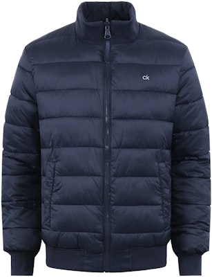 Calvin Klein Jaket Stand-Collar Solid Tahan Angin Reversible. CM208389 Lookbook Calvin Klein Jaket Stand-Collar Solid Tahan Angin Reversible. CM208389