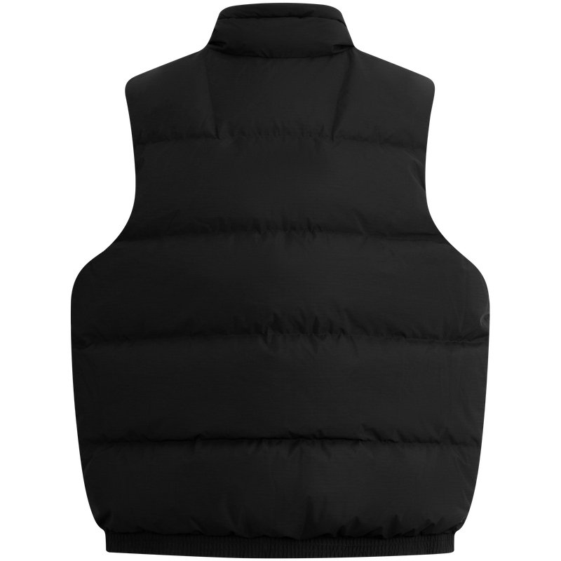 Lookbook Calvin Klein Jaket Hitam Kalas Angin & Air Dua Sisi Ruang Hitam. J326910