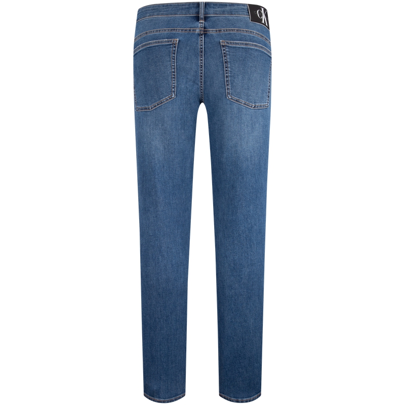 Calvin Klein  Slim Fit Distressed Stretch Denim Jeans in Blue. J325416 圖 3