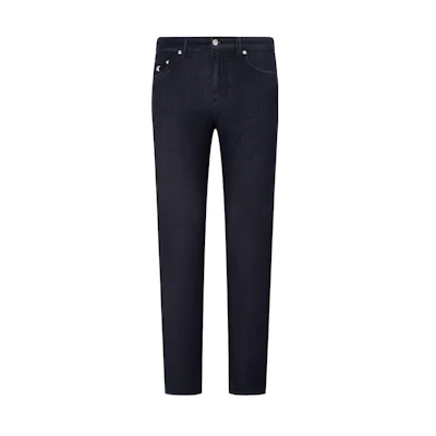 Calvin Klein Slim Fit Embroidered Stretch Denim Jeans Black J323110-1AP