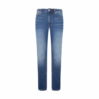 Calvin Klein Slim Fit Stretch Denim Jeans Mid Blue Wash. J320954