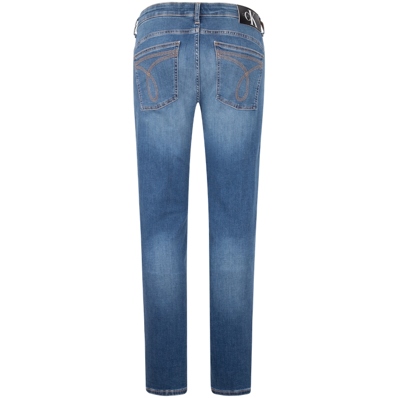 Calvin Klein  Slim Fit Stretch Denim Jeans Mid Blue Wash. J320954 圖 3