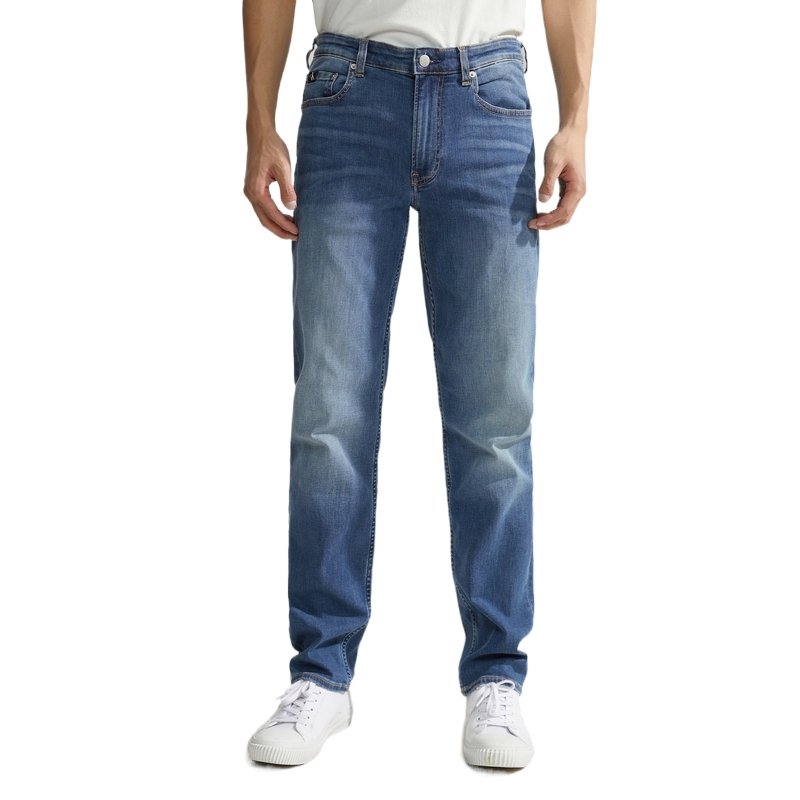 Calvin Klein  Slim Fit Stretch Denim Jeans Mid Blue Wash. J320954 圖 4