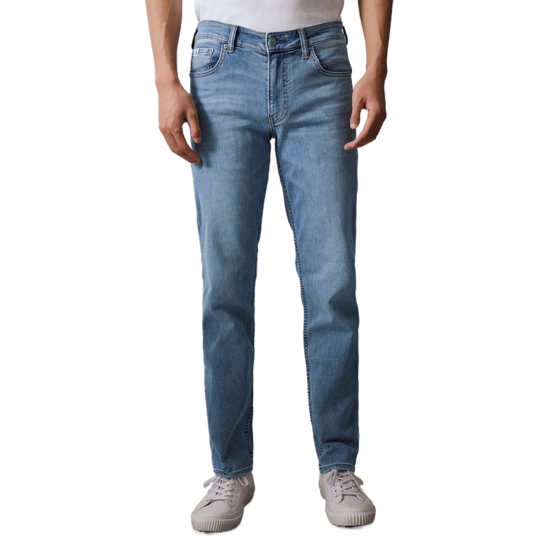 Calvin Klein  Slim Fit Stretch Light Wash Jeans Light Blue Denim. J325417 圖 6