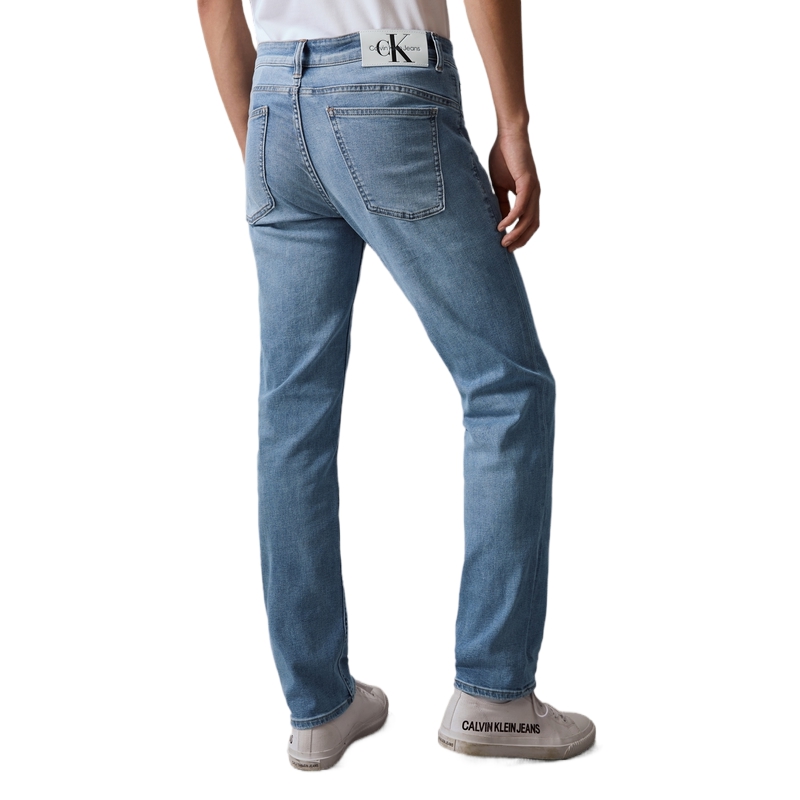 Calvin Klein  Slim Fit Stretch Light Wash Jeans Light Blue Denim. J325417 圖 7